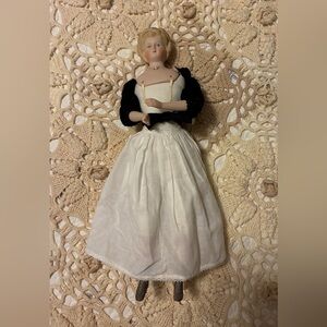 Vintage Porcelain "China Head" Doll